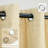 Oakridge Blackout Soundproof Linen Textured Curtain Single Panel-840285226-840285206