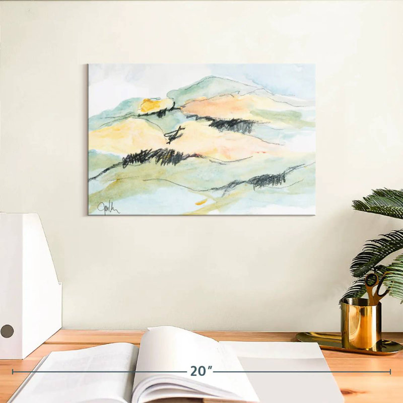 Mt. Diablo I, 8" H x 12" W