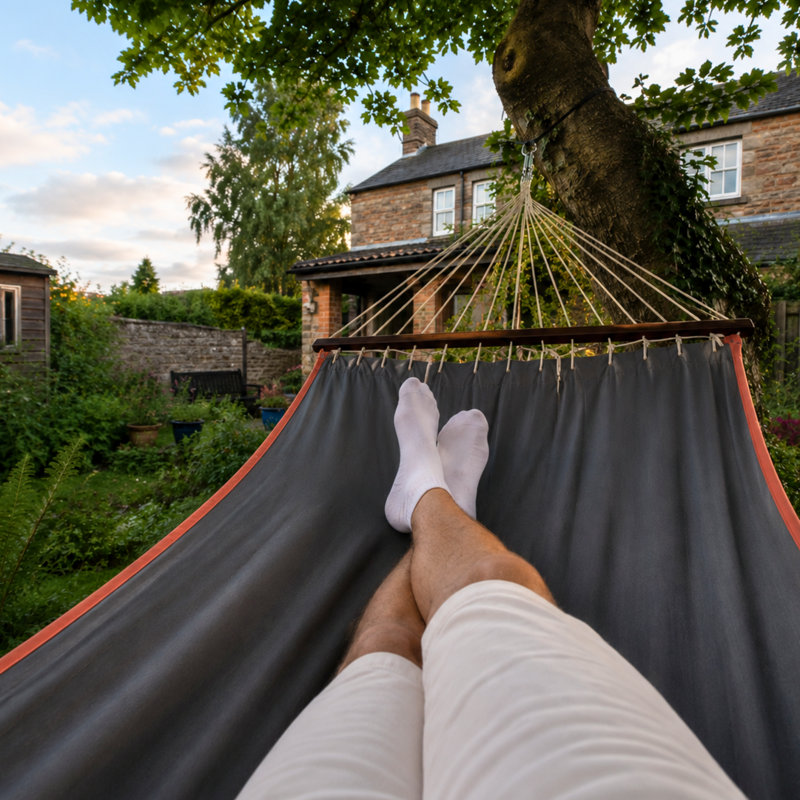 American Dream Double Hammock, Grey