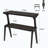 Wooden 2-Tier Side Table with Cherry Finish