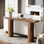 Console 63 po avec pieds cylindriques