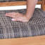 Chaise berçante d'extérieur en teck Annachiara