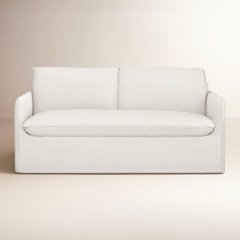 Canapé Bellatrix, Chenille Crypton® neige Nomad