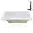66'' x 34'' Acrylic Soaking Drop-In Bathtub, Drain Included-97545275