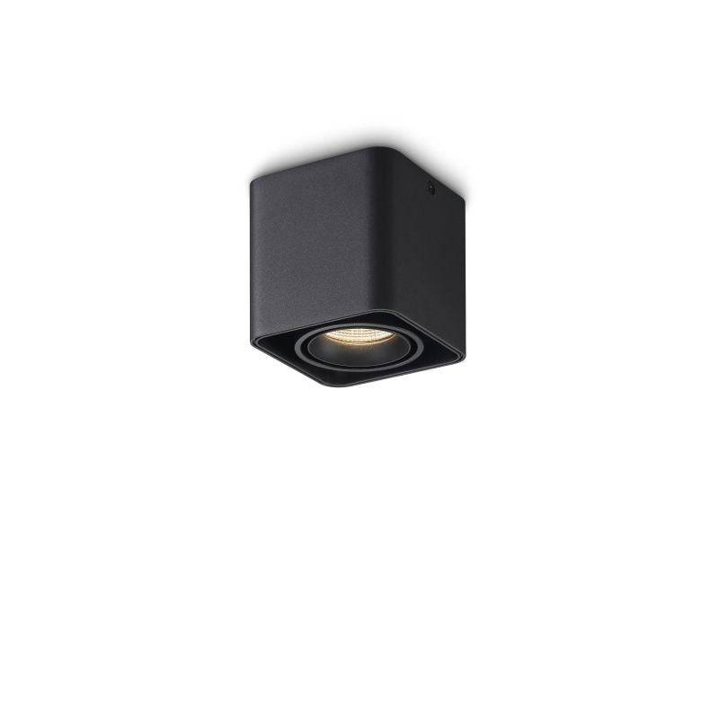 Flush Mount, 10cm H x 10cm W x 10cm D, Black