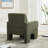 Modern Upholstered Soft Sherpa Accent Armchair-830856142