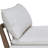 Daybed w/ Leather Strap Detail