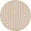 Tapis contemporain de style taupe Bello-1061133614
