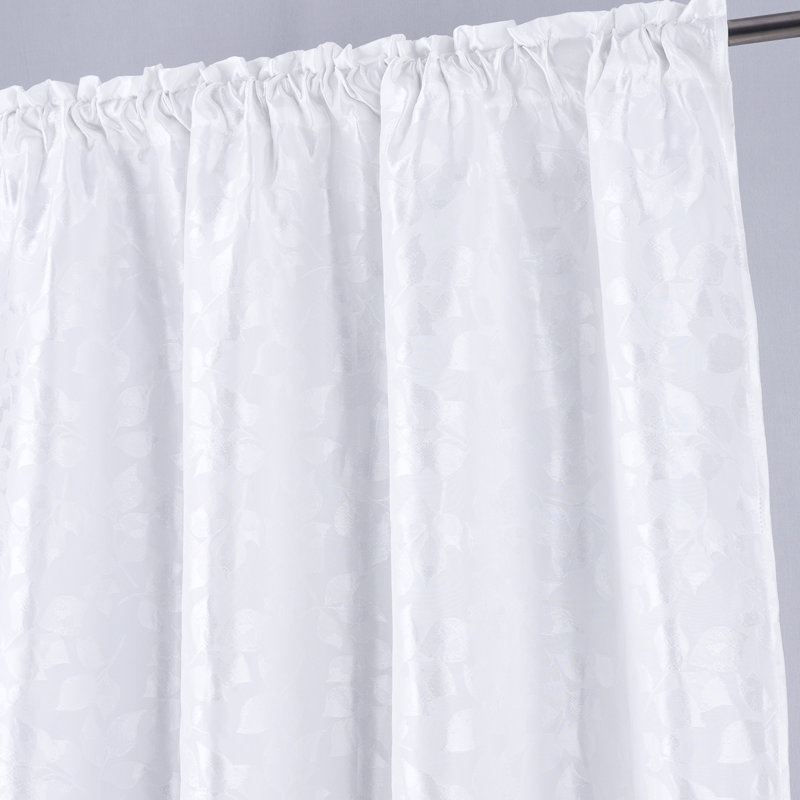 Rideau obscurcissant Jamie, Blanc