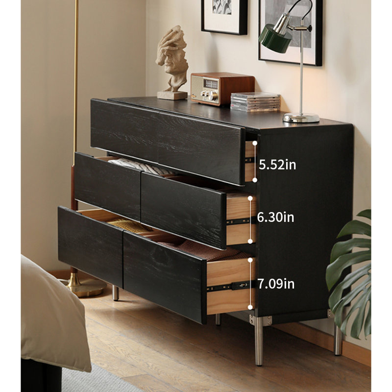 Commode d'appoint de style industriel