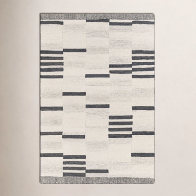 Uptown Hand Tufted Wool Geometric Indoor Rug