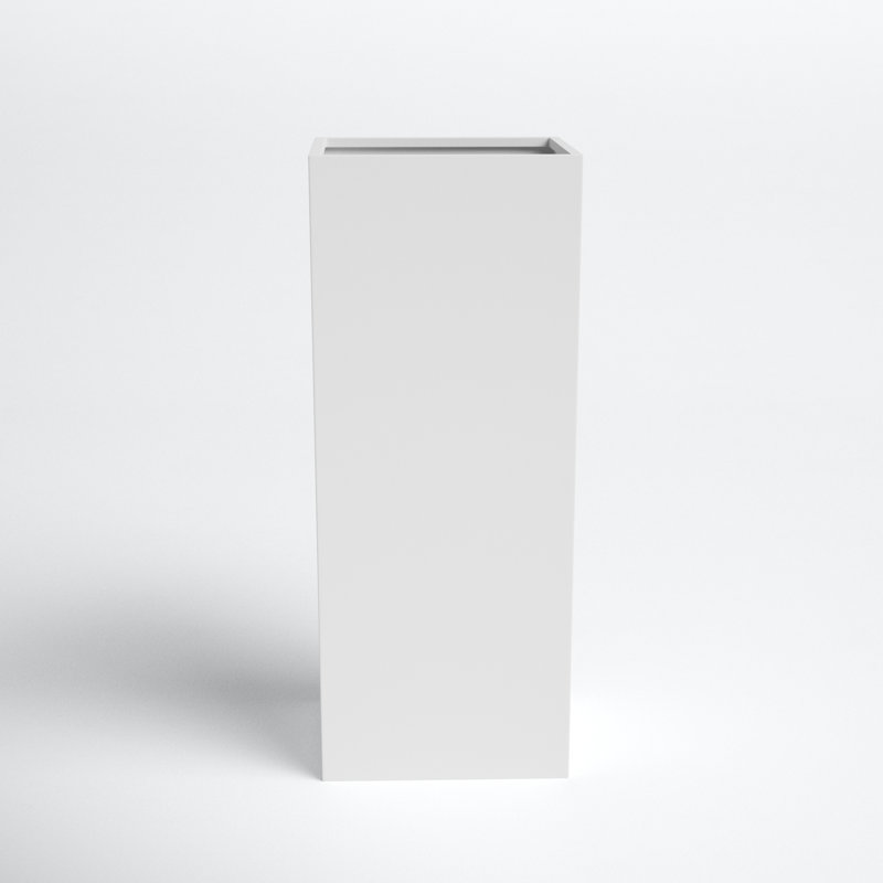 Isabelle Metal Planter Box, 32" H x 14" W x 14" D