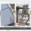 Steel Patio Dining Set Table,