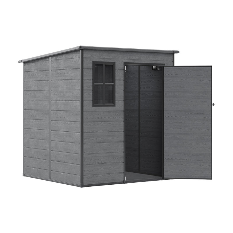 6 x 6FT Outdoor Plastic Garden Storage Shed