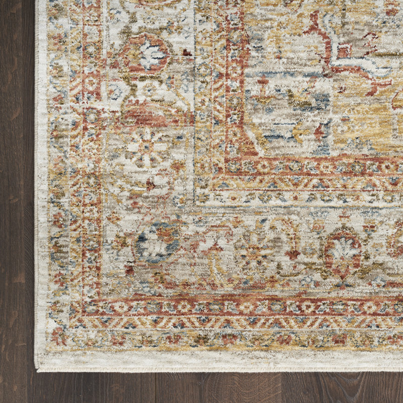 Oriental Indoor Rug, Rectangle 9'3" x 12'7"