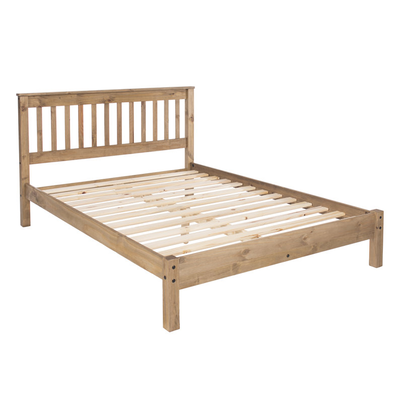 Beryl Bed Frame, antique wax finish, Double (4'6)