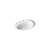 Farmington Metal Oval Drop-In Bathroom Sink with Overflow-115244500-11888808