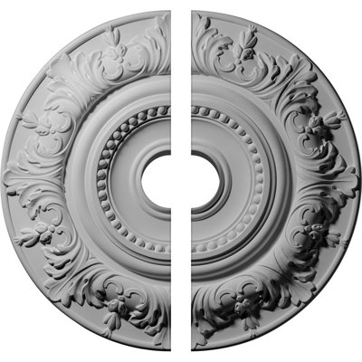 Médaillon de plafond Endurathane Biddix, DE 20 7/8 po x P 1 1/4 po (pour auvents de 7 1/2 po ou moins)