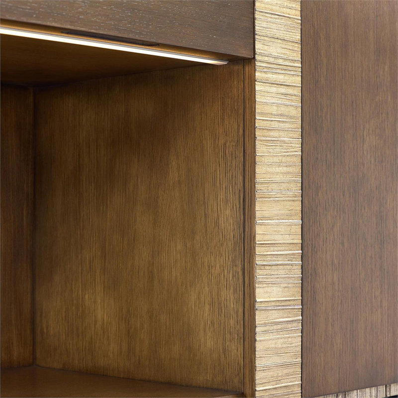 Elwood 1 - Drawer Solid Wood Nightstand