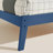 Allyannah Bustillo Modern Twin Platform Bed with Headboard-1293175412