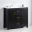 Bathroom Vanity With Single Sink, Combo Cabinet Undermount Sink, Bathroom Storage Cabinet With 2 Doors And 2 Drawer, Soft Closing, Multifunctional Storage-115688415