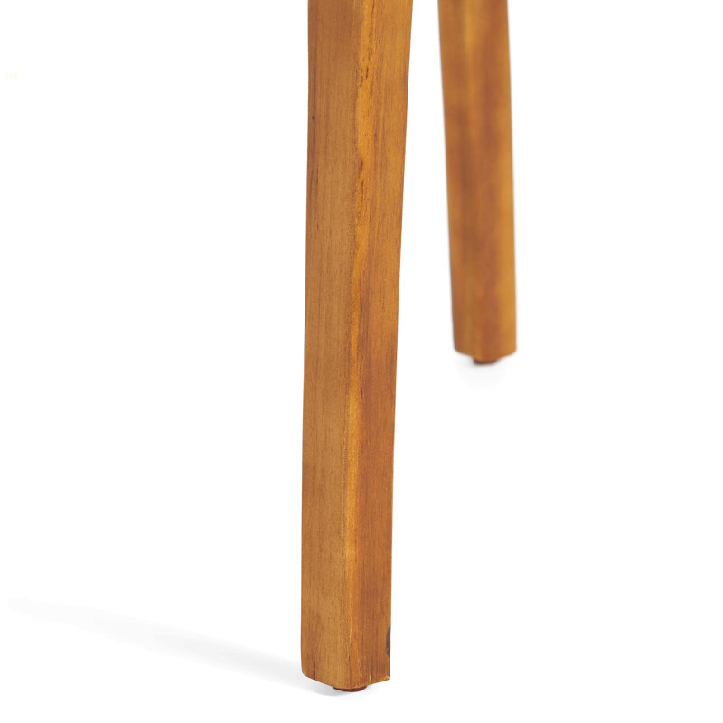 EMERSON DINING CHAIR,Set Of 2, Teak, Gray