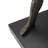 Atlas Sculptural Athlete Bookends Set of 2 (Dark Bronze Metallic Finish)