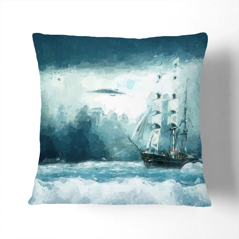 Square Throw Cushion, 55cm H x 55cm W x 20cm D