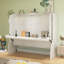 Lit escamotable double avec bureau