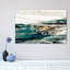 Delighted Teal Version 1 Piece Wrapped Canvas Wall Art-1049013788