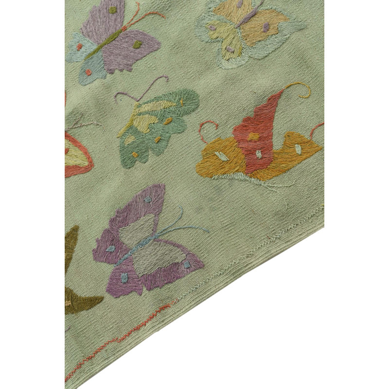 5x8 Perry Light Green Rug