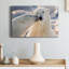 Ours polaire - photographie sur toile tendue-499074759