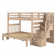 Ahmia Kids Twin Over Full Bunk Bed