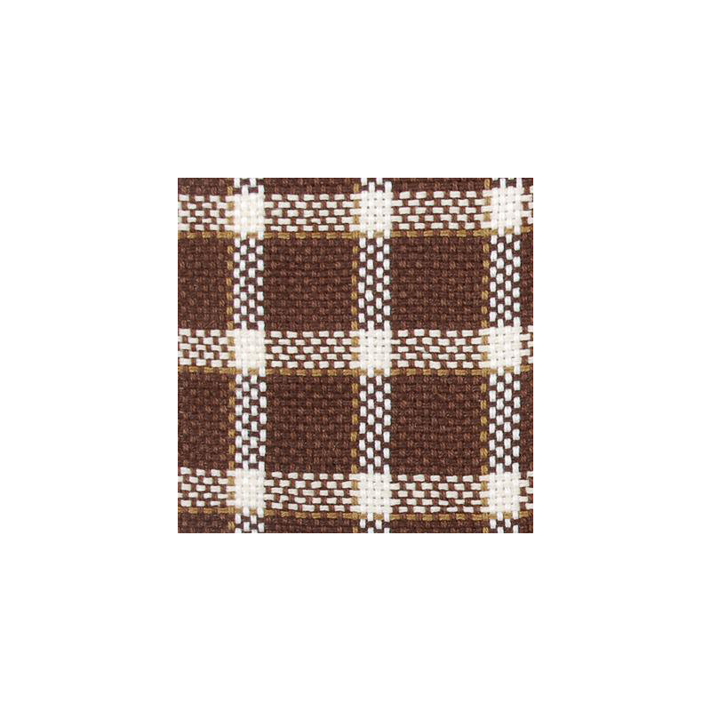 Greenwich Brooks Fabric, Teak