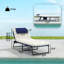 Chaise longue d'extérieur, chaise longue pliante