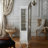 White Solid Wood+Glass Display Cases