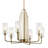 Kimrose 6 - Light Wagon Wheel Chandelier-182293739