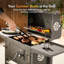VonHaus 108.5cm W Charcoal Grill