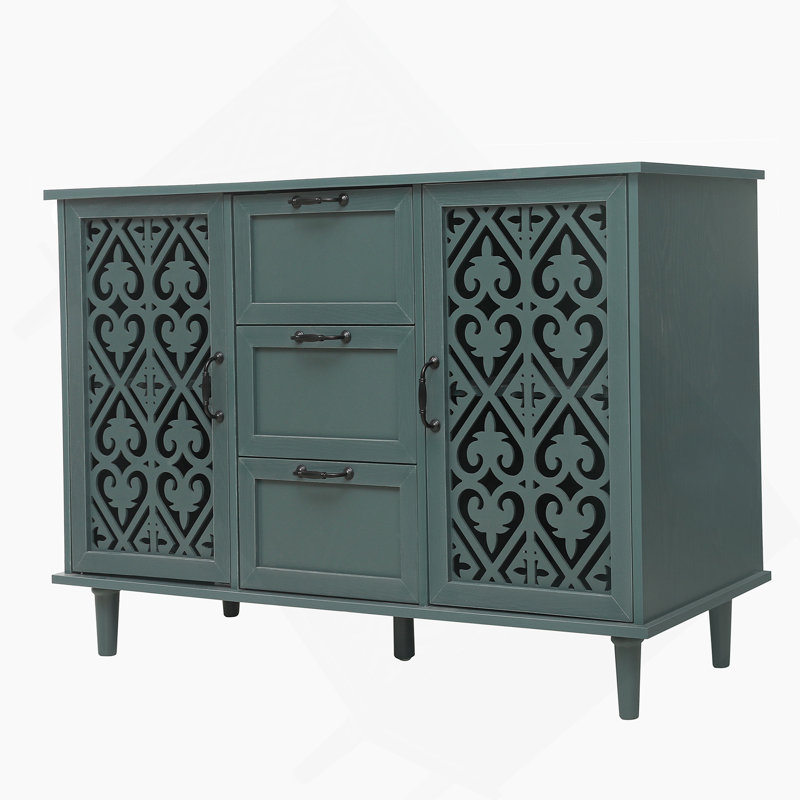 Cacy Accent Cabinet, Dark Green
