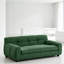 Soft And Comfortable Pet Sofa With Backrest And Armrests, Suitable For Modern Rectangular Pet Sofas For Small And Medium-Sized Dogs-Green-200382839