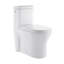 Toilette allongée une pièce Monaco à double chasse 1,1 / 1,6 gpf-121372824-121372826