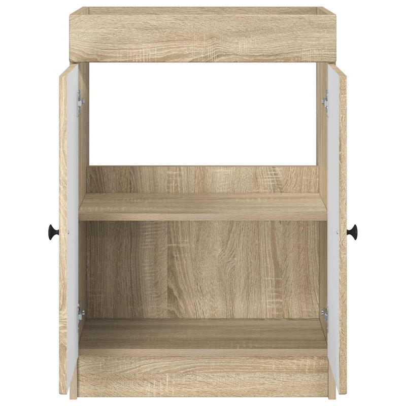 78.5cm Bathroom Vanity Base Only, Sonoma Oak