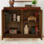 Armoire Buffet avec rangement Mid-Century-1505707012