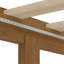 Base de lit pour grand lit en bois naturel - Plateforme en pin massif de 12 pouces avec base à lattes, sans sommier, pieds, rangement inférieur, décoration de chambre à coucher moderne avec support, construction, accessoire rustique
