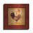 Luxe Metal Art 'Rooster 1' By Viv Eisner, Metal Wa " Rooster 1 " by Viv Eisner Painting Print-1890187344