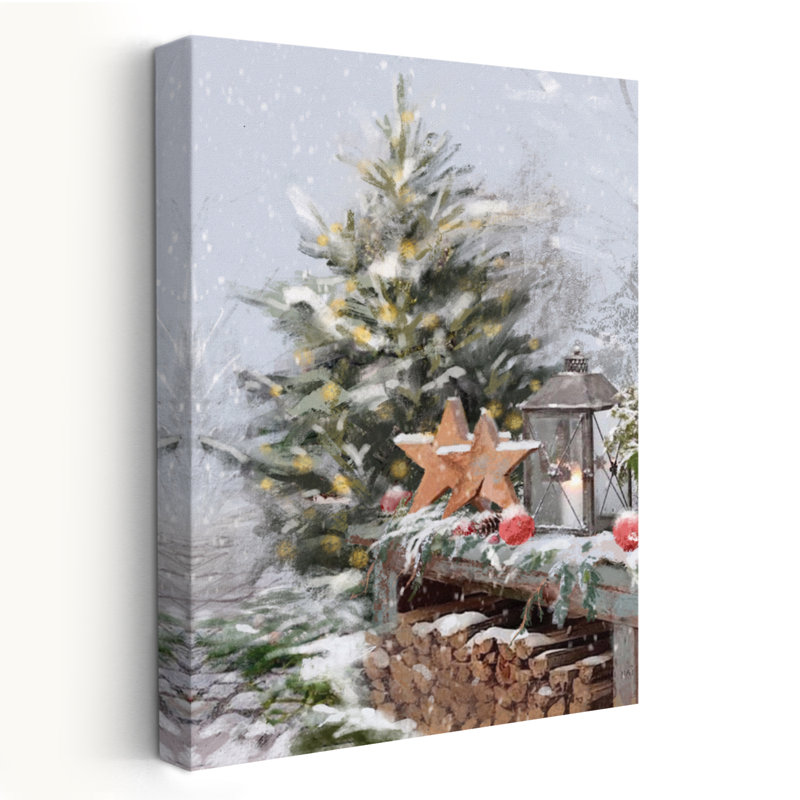 Arbres de Noël saisons de Noël - décorations de Noël brunes, H 36 po x l 24 po