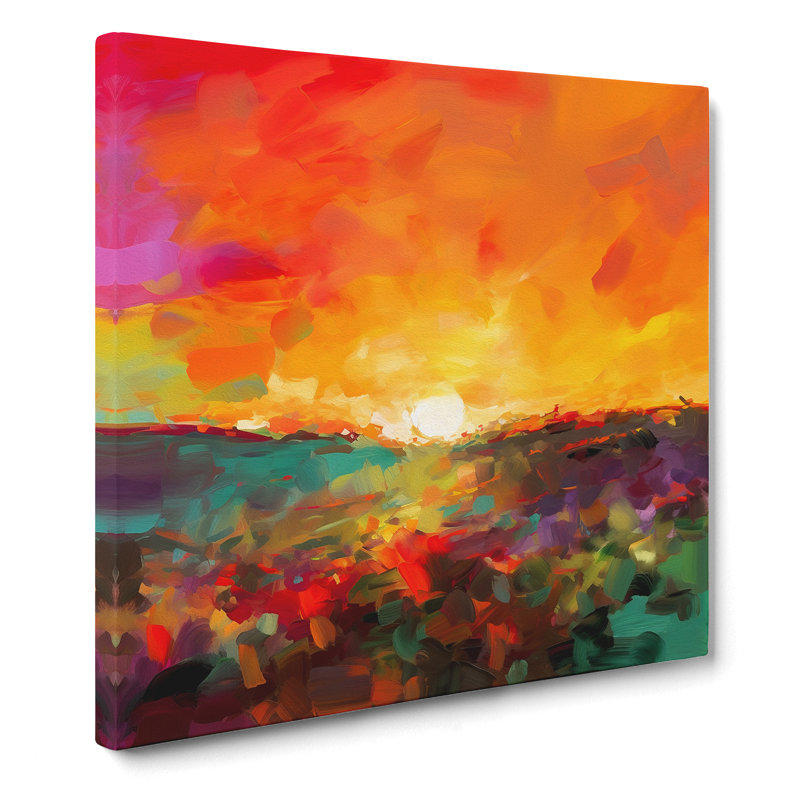 Sunset - Wrapped Canvas