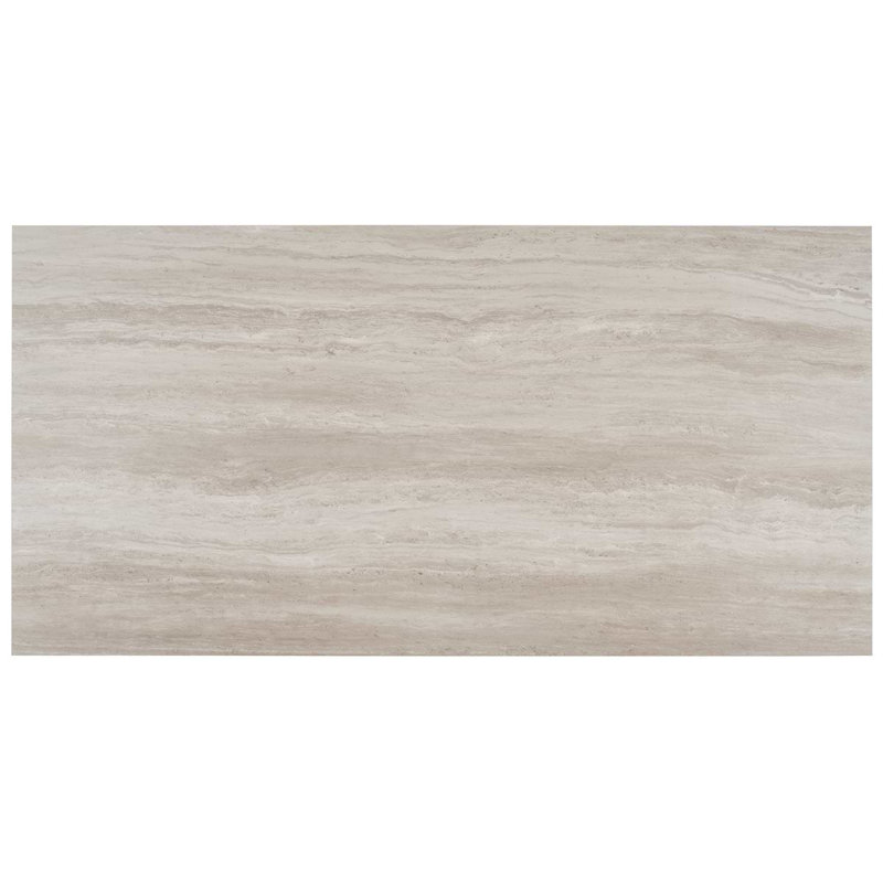 Nashville White 24X48 Matte Porcelain Tile, Taupe Matte