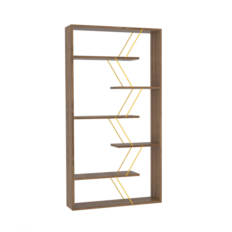 Meuble de rangement Furnish Home Store, Noyer / doré