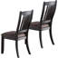 Ensemble de 2 chaises d'appoint en bois Coffee Classic